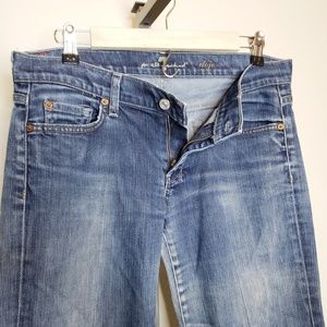 7 For All Mankind Jeans - 7FAM Dojo Flare Jeans Medium Wash 7 For All Mankind Jeans - 7FAM Dojo Flare Jeans Medium Wash